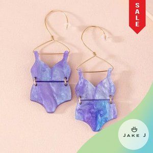 🍑Summer Sexy Purple two piece swimsuit on a hanger